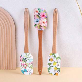 1 pièce grattoir à beurre en silicone de cuisson, large spatule à beurre en silicone épaisse de grande taille