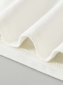 mini bala Young Girl Long-Sleeved Set 2024 Spring Skin-Friendly Pure Cotton Fashion T-Shirt Dress