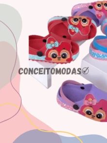 Kids Fashion Slippers - Purple - View 3