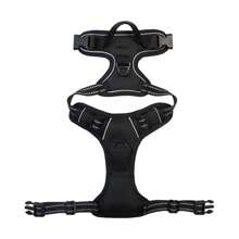 Dog Double Harness Reflective Dog Harness Durable, Breathable And Easy To Wear - Perfect For Outdoor Activities Without Rope Rope Needs To Be Purchased Separately - Multicolor - View 31