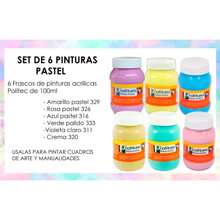 Politec Acrylic Paint Special And Basic Pastel Colors - 彩色 - 查看 5
