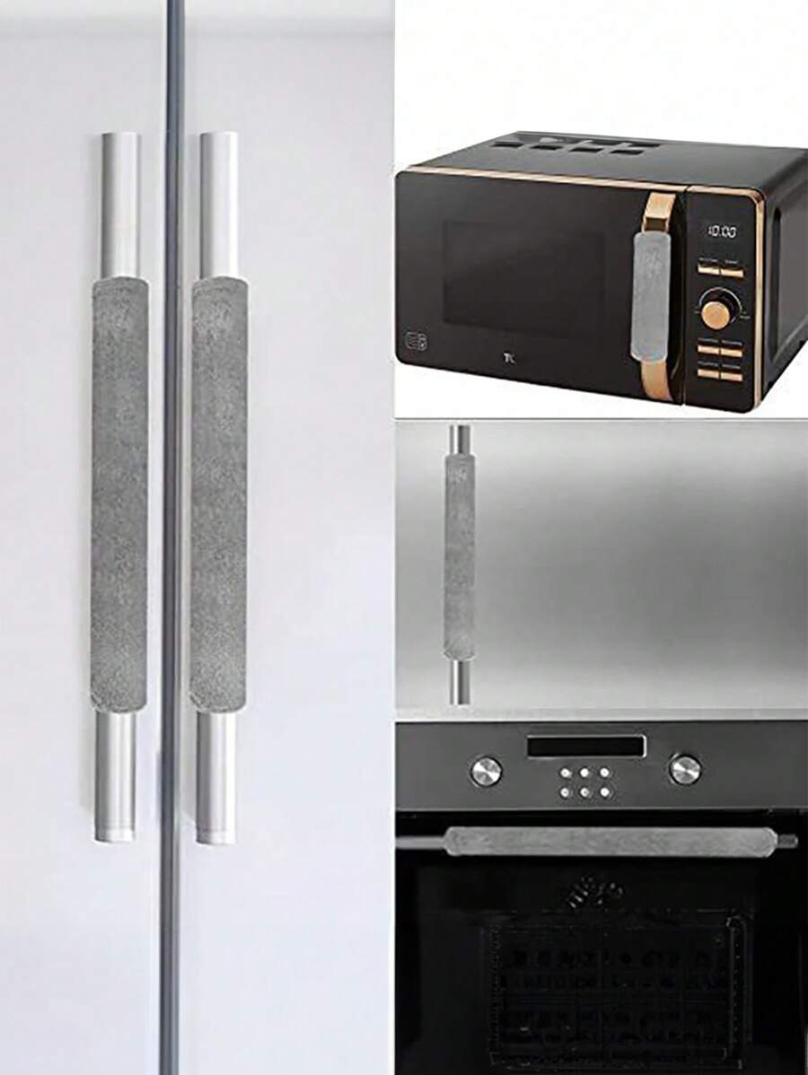 2pcs Double Door Refrigerator Ovens, Oven Microwave Gloves, Non Slip