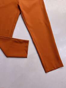Women Pants - Brown - View 4