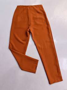 Women Pants - Brown - View 6