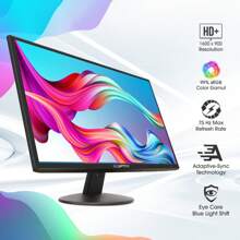 SCEPTRE 20" Computer Monitor Gaming Office 1600x900 HD+ 75Hz HDMI Built-In Speakers Wall Mount Ready Black (E20 Series)