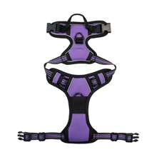 Dog Double Harness Reflective Dog Harness Durable, Breathable And Easy To Wear - Perfect For Outdoor Activities Without Rope Rope Needs To Be Purchased Separately - Multicolor - View 22