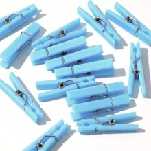 Juegos de 24 piezas de baberos para baby shower (rosa/azul) adecuados para tarjetas de felicitación de fotos y decoraciones de bebés - Multicolor - Ver 1