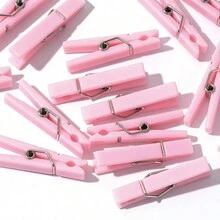 Juegos de 24 piezas de baberos para baby shower (rosa/azul) adecuados para tarjetas de felicitación de fotos y decoraciones de bebés - Multicolor - Ver 6