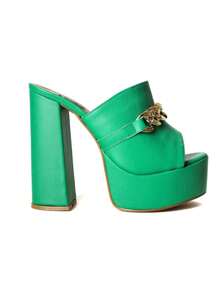 Women Pumps - 軍綠色 - 查看 1