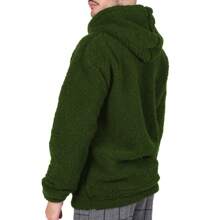 Men Hoodies - 綠色 - 查看 2