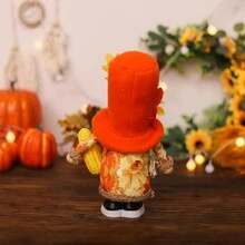 1 Lễ Hội Thu Hoạch Cam Cặp Đôi Búp Bê Hoạt Hình Không Mặt Búp Bê Cầm Bí Ngô & Ngô Trang Trí Đồ Chơi Lễ Tạ Ơn Cảnh Đạo Cụ Thay Đồ - Nhiều màu - Xem 5