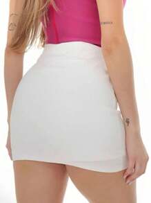 Women Shorts - White - View 2