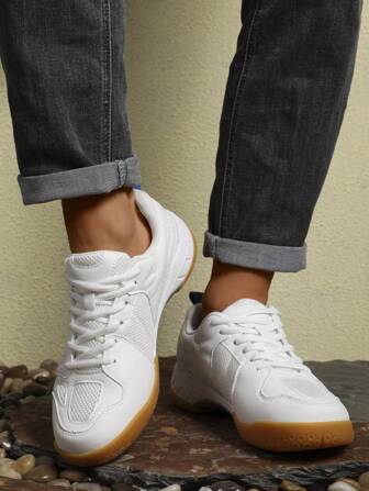 Non-Slip Badminton Shoes, Unisex Sports Sneakers For Volleyball, Tennis, Ping-Pong, Running, Travel