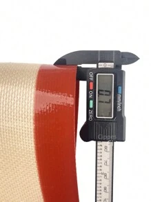 Cippes 2 tấm lót nướng bằng silicon, có thể tái sử dụng, chống dính, thích hợp cho lò nướng, dùng để nướng bánh quy, bánh macaron, bánh mì và bánh ngọt, dễ vệ sinh, kích thước 40 x 30 cm, màu đỏ. - Đỏ - Xem 6