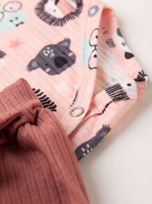 Ame Kids Baby Girls Sets - Dusty Pink - View 5