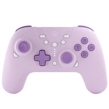 AL- NS2258 Gamepad multicolor con activación de un botón, función programable y doble vibración de seis ejes, compatible con Switch/Switch Lite/OLED Switch/PC 7,8,9,10,11/IOS 13 o superior/Android - Multicolor - Ver 1