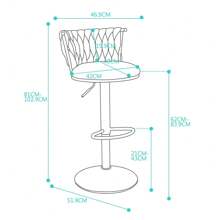 Barstools - Black - View 5