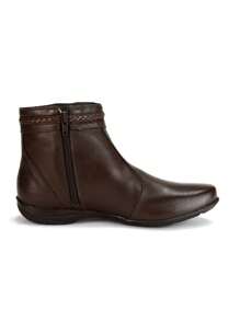 Women Ankle Boots & Booties - Cà phê nâu - Xem 5
