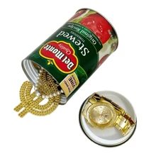 1 pieza Compartimento de seguridad oculto, se puede disfrazar como lata de comida para almacenar artículos secretos, también se puede ocultar en el gabinete de la cocina para ocultar efectivo, al por mayor - Multicolor - Ver 11