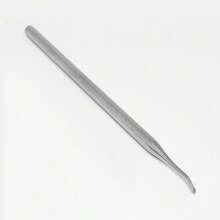 Desencravador Profissional Estilete Espátula Bisturi De Unha em Inox Tamanho 12,5 cm - Branco - Visão 4