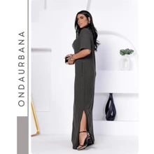 Women Dresses - Army Green - View 5