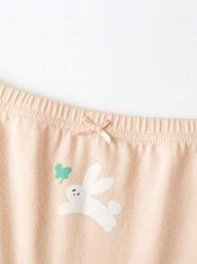 mini bala Tween Girl-ondergoed, set van 3 babykatoenen, elastische, huidvriendelijke absorberende, zweetabsorberende, ademende boxershorts