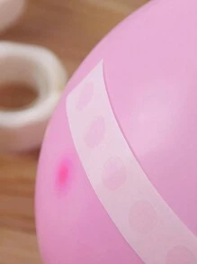 100 片/卷透明点胶可移除双面胶带粘合剂，用于粘贴剪贴簿日记本照片便笺簿家用婚礼派对布置、圣诞节 - 雙面膠點 - 查看 4