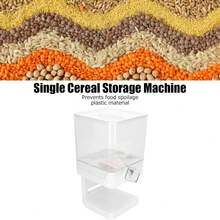 YEmirth Cereal Dispenser,Cereal Dispenser Countertop, Candy Dispenser, Big Dry Food Cereal Dispenser Countertop Candy Dispenser Machine Rice Dispenser For Snack,Nuts - Multicolor - View 8