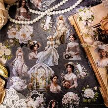 40入組荊棘莊園貼紙，暗黑風格手帳裝飾材料 - 彩色 - 查看 6