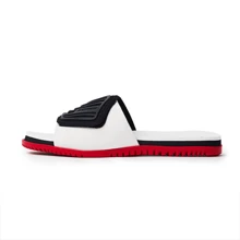 Sandália Kenner Slide Kanoo - Branco/Preto/Vermelho - Visão 5