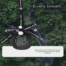 Pendente Perfumado de Aromatizante de Ar para Carro, Decoração de Perfume Duradouro de Alta Qualidade para Veículo com Laço e Pérola