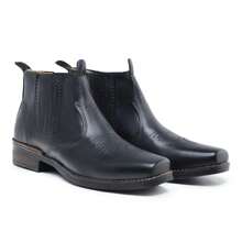 Men Equestrian Boots & Western Boots - Negro - Ver 2