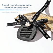 Pendente Perfumado de Aromatizante de Ar para Carro, Decoração de Perfume Duradouro de Alta Qualidade para Veículo com Laço e Pérola