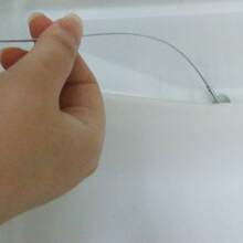 Refrigerator Drain Hole Cleaning Tool Set - Reusable Dredging Kit For Universal Drain Pipes - Keep Your Fridge Clean & Clog-Free! - Silver White - View 5