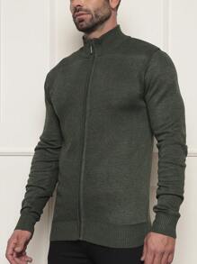 Men Sweatshirts - 軍綠色 - 查看 1