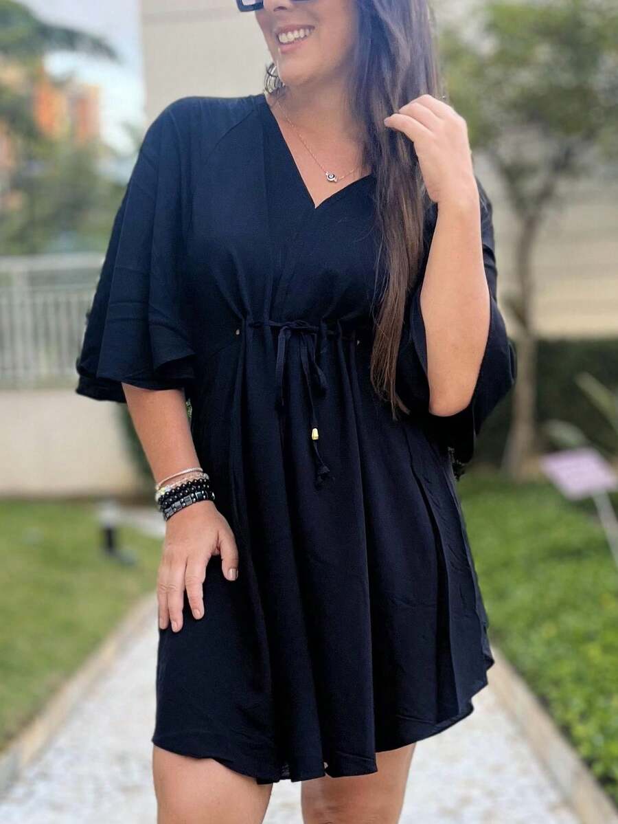 Women Dresses - 黑色 - 查看 1