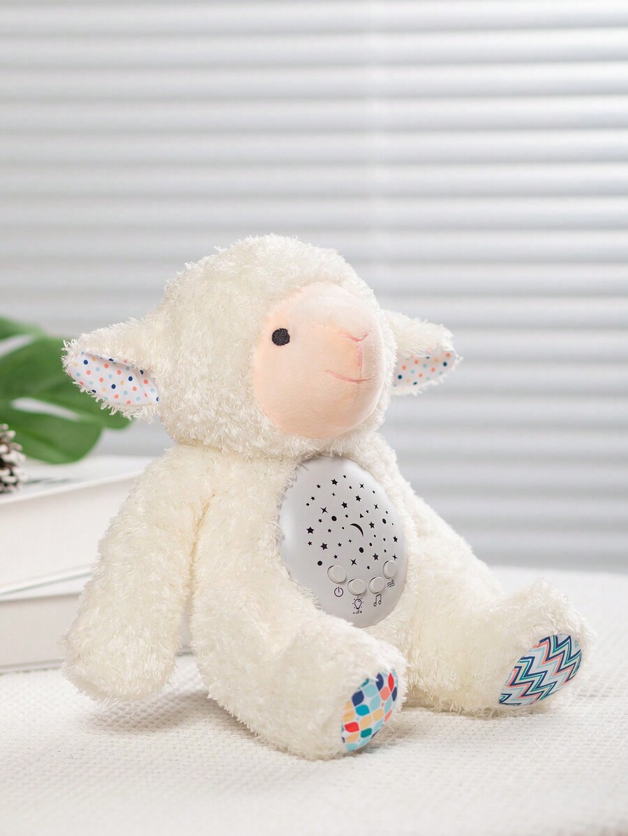Plush Comforting Toy, Lullaby & White Noise Machine, Starry Night Light