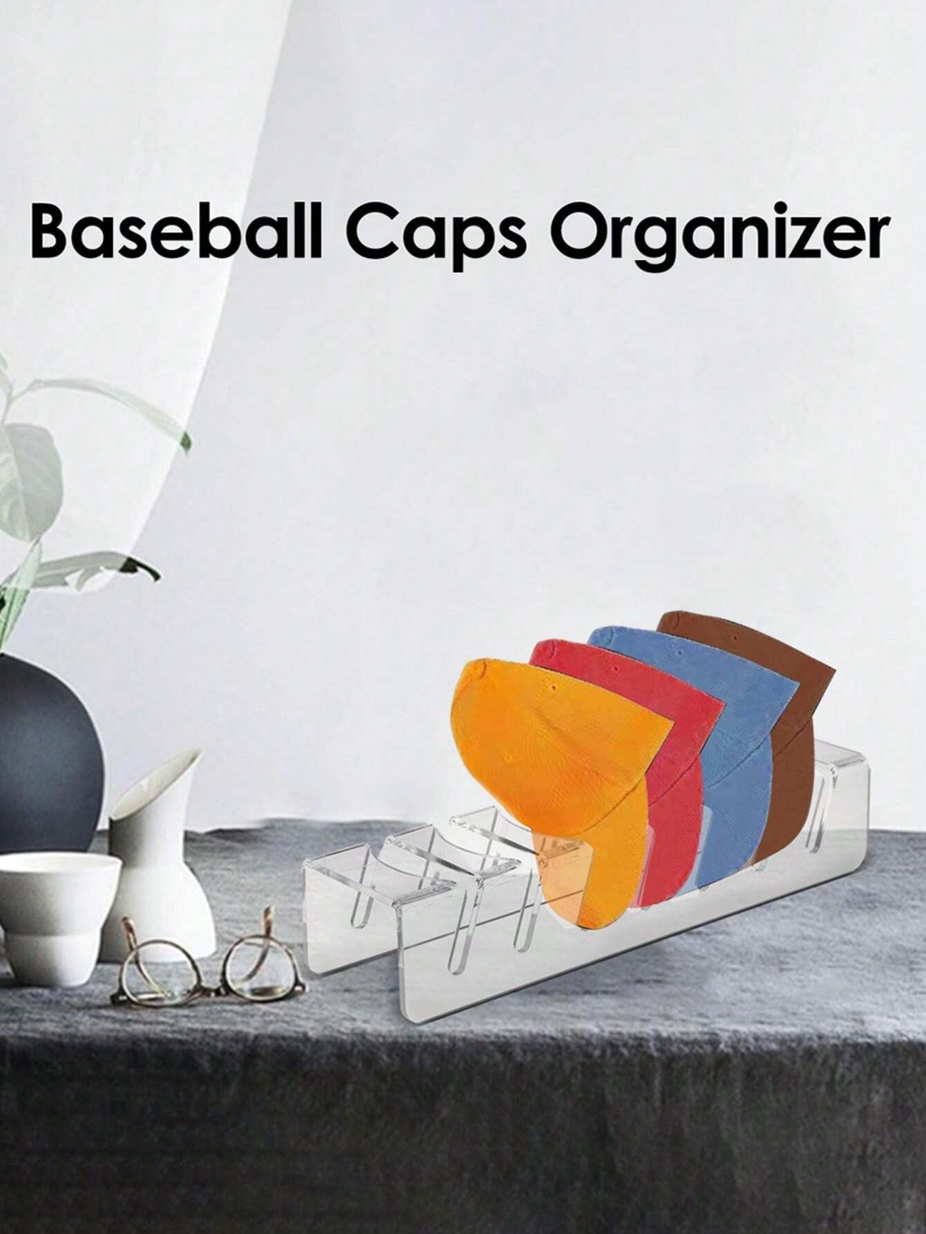 GANAZONO Caja Expositora Transparente Para Béisbol Con Base Negra | Soporte Acrílico Para Pelotas De Béisbol O Tenis | Vitrina Compacta Para Colecciones