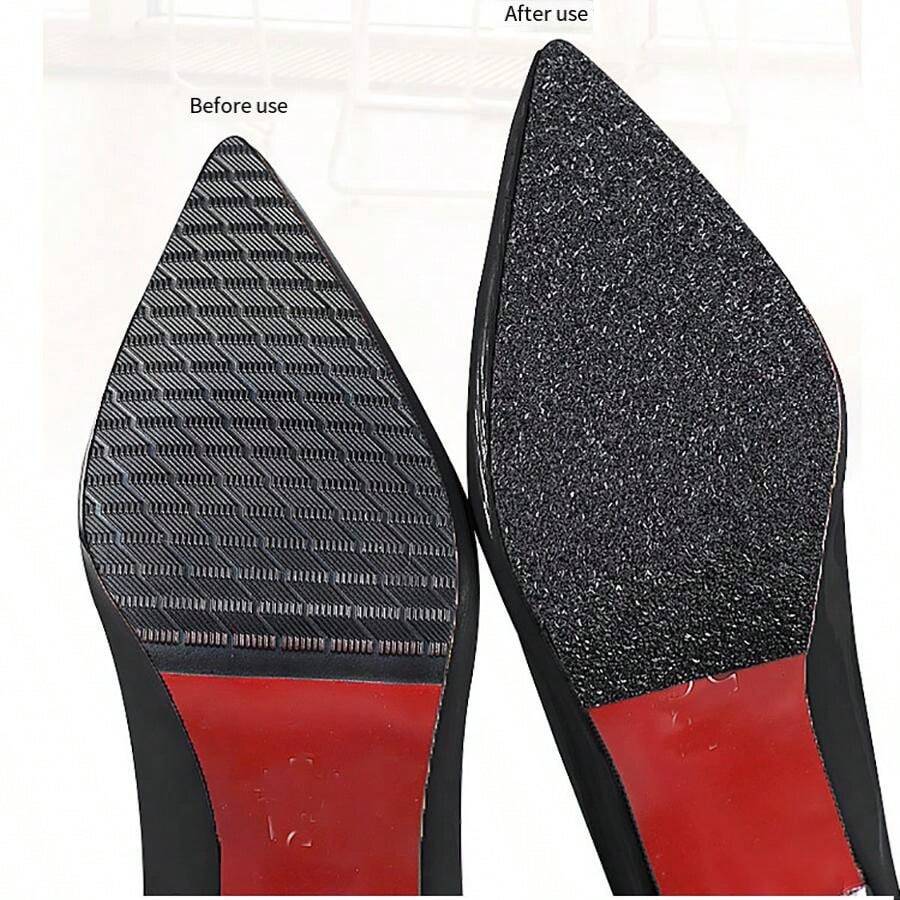 1 Roll 3.94 Inch X 19.69 Inch Shoe Sole Protective Film Sticker, Women