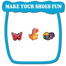 10/30/50/100pcs Random Shoe Charms, Suitable For Sandals, Food/Animal/Fruit/Cartoon/Summer Series, DIY Shoe Decorations, High-Quality Accessories, Great Gifts For Teenagers, Men, Women And Adults - Multicolor - View 3