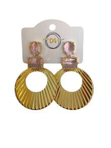 Women Stud Earrings - Vàng - Xem 2