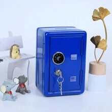 1個銀行，金屬迷你儲物櫃，單位數字組合鎖和金鑰匙鎖，貨幣小儲物箱 - 彩色 - 查看 14