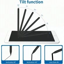 Pluma Lapiz Optical Stylus For iPad Tablet Android iPhone - Negro - Ver 6