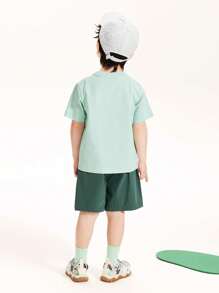 mini bala Young Boy Shorts, Cool And Comfortable, Skin-Friendly, Elastic, Moisture-Absorbent, Quick-Drying Cool Shorts