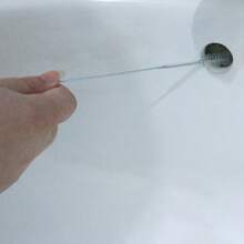 Refrigerator Drain Hole Cleaning Tool Set - Reusable Dredging Kit For Universal Drain Pipes - Keep Your Fridge Clean & Clog-Free! - Silver White - View 8