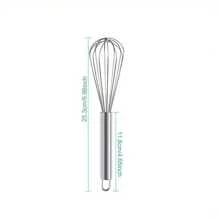1pc Stainless Steel Multifunctional Manual Egg Beater, Cream & Egg White Whisk, Handheld Mixer, Small Kitchen Baking Tool