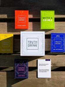 1 Set Of Truth Or Original Card Game With 432 Sarcastic And Fun Questions, 55 Strategy Cards, Perfect For Adult Game Night And Party Games,Halloween,Cards Against Humanity Packs,Cards Against Humanity - White - View 3