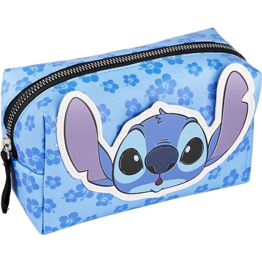 Lilo Y Stitch Stitch Travel Toiletry Bag - Practical And Spacious Toiletry Bag - Modern And Functional Design - Ideal For Travel And Daily Use - Variety Of Sizes And Colors Available - Multicolor - View 1