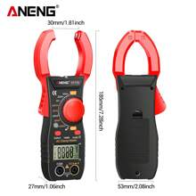Aneng St170數字鉗式電流表500a Ac電流電表1999計數ac/dc電壓測試儀hz電容ncv歐姆二極管測試 - 紅色 - 查看 5
