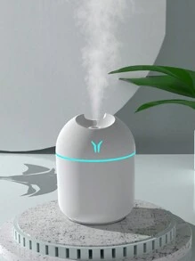 FoBianJie 1pc USB Colorful LED Humidifier, Cute Cool Mist Humidifier With LED Light -Refreshes Room, Plants, And Car - Perfect For Home, Office, And School -Great Gift For Holidays And Back To School